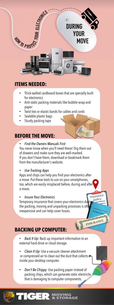 How To Protect The Your Electronics During Your Move Infographic How To Protect The Your Electronics During Your Move Infographic