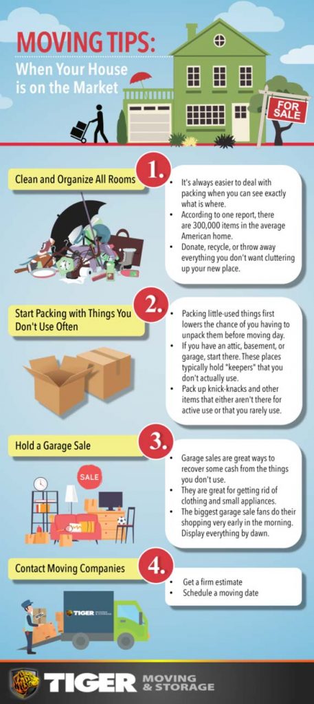 Moving Tips When Your House Is On The Market Infographic Moving Tips When Your House Is On The Market Infographic