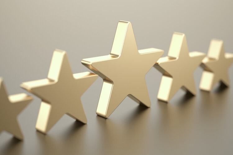 Five Gold Stars